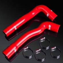 BMW E36 M3/328I/330I High Performance 4-PLY Red Radiator Silicone Hose Kit