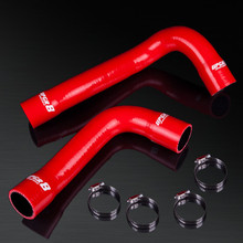 BMW E34 525I/525IX M50B25 High Performance 4-PLY Red Radiator Silicone Hose Kit
