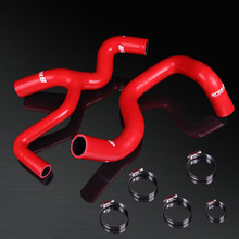 00-04 Ford Focus ZX3/ZX5/SVT ZETEC 2.0L High Performance 4-PLY Red Radiator Silicone Hose Kit
