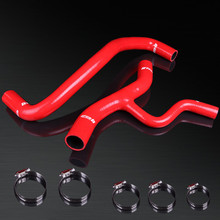 96-04 Ford Mustang V8 4.6L High Performance 4-PLY Red Radiator Silicone Hose Kit