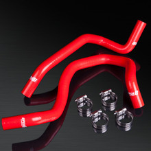 97-00 Impreza WRX/STI GC8 UK VERS 3-6 EJ20/EJ22 High Performance 4-PLY Red Radiator Silicone Hose Kit