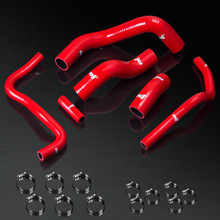 2013-2014 Subaru BRZ / Scion FR-S High Performance 4-PLY Red Radiator&Heater Silicone Hose Kit