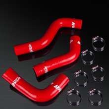 89-93 Mazda MX-5/Roadster/Miata 1.6L High Performance 4-PLY Red Radiator Silicone Hose Kit