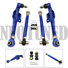 NISSAN 240SX S13 89-94 BLUE FRONT LOWER CONTROL ARM WITH HIGH ANGLE TENSION ROD