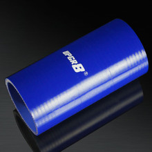 Universal 4-PLY 2.5'' High Performance Blue Straight Coupler Silicone Hose 152MM Length