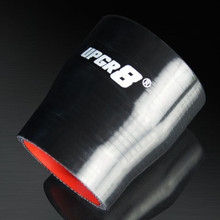 Universal 4-PLY 2.0'' to 2.5" High Performance Black Reducer Coupler Silicone Hose