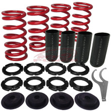 Acura ,Honda lowering spring sleeve kit with scale (red)