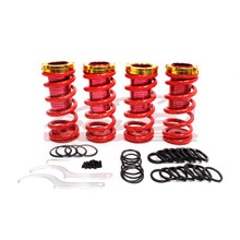 Acura ,Honda lowering spring sleeve kit (red/gold)