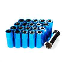Godspeed Type 5 - 55mm Lug Nuts (20 Pieces Set) M12 X 1.25 Blue