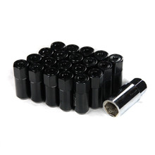 Godspeed Type 5 - 55mm Lug Nuts (20 Pieces Set) M12 X 1.25 Black