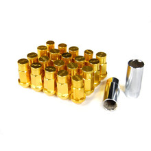 Godspeed Type 4 50mm Lug Nuts (20 Pieces Set) M12 X 1.25 Gold