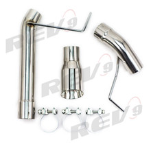 For Ford Mustang 05-10 V6, Rev9 Single Axle Back FlowMaxx Exhaust Kit, Straight Pipe