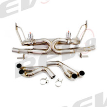 REV9 FOR Audi R8 4.2L V8 2008-12 Cat-Back Exhaust, Titanium, 2.75 Inch, Valved