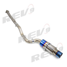 REV9 FOR Honda S2000 00-09 (AP1/AP2)  Single Exit Cat-Back Exhaust Kit, Titanium, 2.75" Inch
