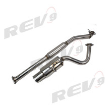 REV9 FOR Single Exit Cat-Back Exhaust Kit, Stainless, Subaru BRZ (ZC6) 2013-19