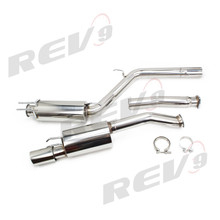 REV9 FOR Honda Civic Si (FA/FG) 2006-11 3" FlowMaxx Race Version Stainless Catback Exhaust Kit (2dr/4dr)