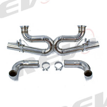 REV9 FOR Stainless Steel Cat-Back Exhaust Track Edition , 3" Inch, Audi R8 5.2 V10 2008-15