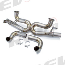 REV9 FOR Titanium Cat-Back Exhaust Track Edition , 3" Inch, Audi R8 5.2 V10 2008-15