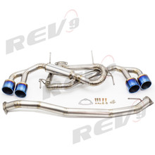 REV9 FOR Nissan GT-R 2009-17 (R35) Cat-Back Exhaust, Titanium, 3 Inch
