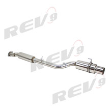 Rev9 for Single Exit Cat-Back Exhaust, Stainless Steel, Nissan 370Z (Z34) 2009-17