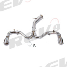 REV9 FOR 2018+UP Hyundai Elantra GT / GT SPORT L4 1.6L FlowMAXX Stainless Steel Exhaust Kit, Free Flow Design