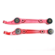 FOR HONDA CIVIC (EG/EH) 1992-95 CNC GODSPEED FRONT LOWER CONTROL ARMS (RED)