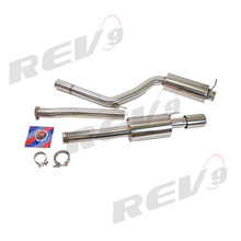 For Honda Civic Si (FB6/FG4) 2012-15 Rev9 FlowMaxx Stainless Cat-back Exhaust Kit, Race Version 3" Pipe