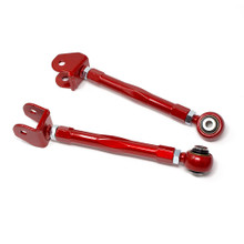 FOR HYUNDAI GENESIS COUPE (BK) 2009-16 GODSPEED ADJUSTABLE REAR TRAILING ARMS WITH SPHERICAL BEARINGS