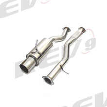 For Nissan 350Z (Z33) 2003-09 Rev9 FlowMAXX Single Exit Stainless Steel Exhaust Kit - 3" Piping