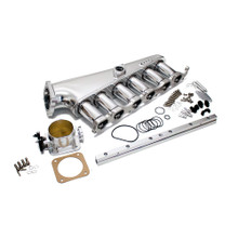 Rev9 CNC Aluminum Intake Manifold 90mm Throttle Body with Fuel Rail Kit For Toyota 2JZ-GTE