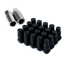 Godspeed Type 4 50mm Lug Nuts (20 Pieces Set) M12 X 1.5 Black