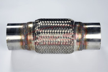 Mild Steel Exhaust Flex Pipe, 3x6x10 in.