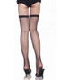Black Fishnet Stockings With Backseam And Are Stretchable