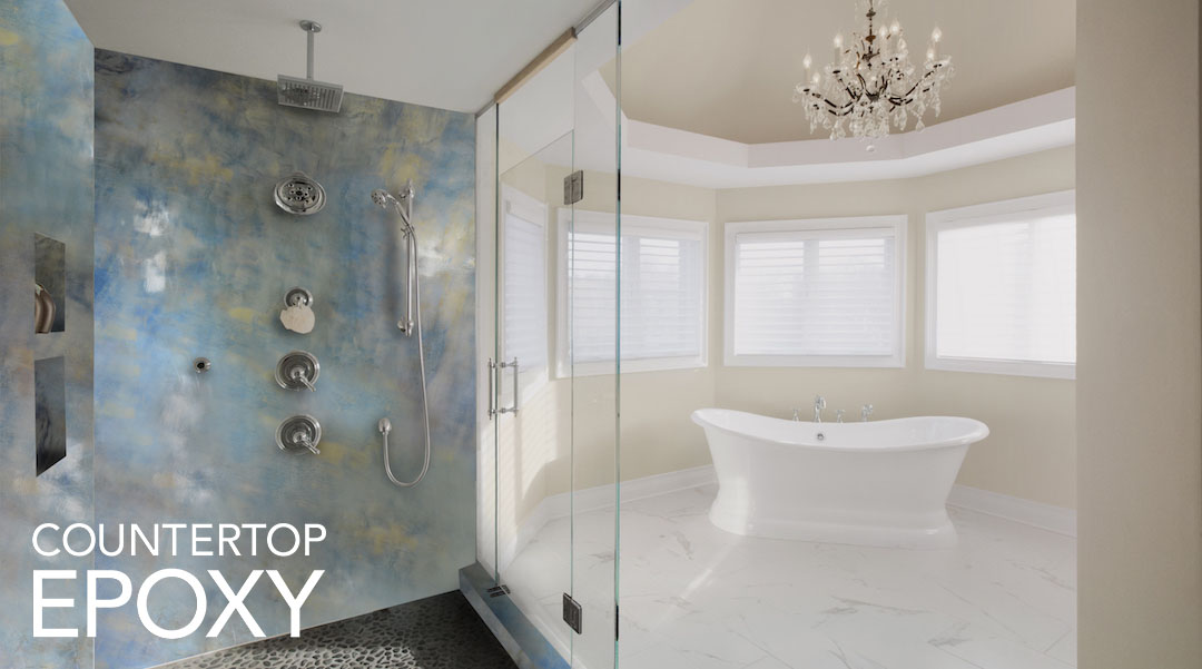 How to Build a Seamless (and Easy to Clean) Bathroom Counter Top Epoxy