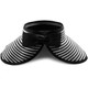 kilofly Roll Up Wide Brim Sun Visor Hat - for Women