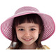 kilofly Roll Up Sun Visor Hat Adult and Child Combo - Set of 2