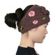 kilofly Crochet 3D Rose Winter Knit Headband, with Faux Pearl Flower Hair Band