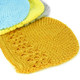 KF Baby Super Soft Crochet Beanie Hat, Set of 4