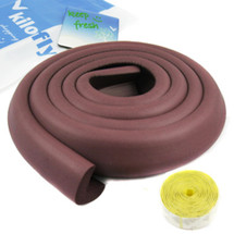 KF Baby Table Edge Guard, Brown,  with kilofly Refrigerator Magnet