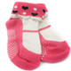 KF Baby Non-Skid Baby Girl Socks, 4 pairs