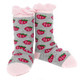 KF Baby Girl Non-Skid Cotton Socks Value Pack [Set of 3 Pairs], 6 - 18 Months