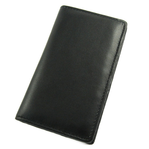 kilofly Business Card Holder - Bifold Wallet Style - Nicolas, with kilofly Mini Gift-for-You Card