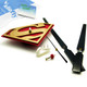 kilofly Superman S Acrylic Wall Clock, Ultra-long Hands, + kilofly Fridge Magnet