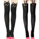 kilofly False Thigh High Pantyhose Value Pack [Set of 2 Pairs]