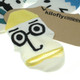 kilofly OMG Funny Face Socks Value Pack [Set of 4 Pairs], with Voodoo Doll