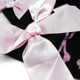 kilofly Black Thigh Highs Combo [Set of 2 Pairs] - Cross Net Back & Bowknots