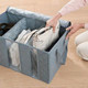kilofly Home Bamboo Fabric Collapsible Storage Container