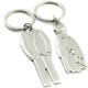 kilofly Keychain Pair - for Lovers