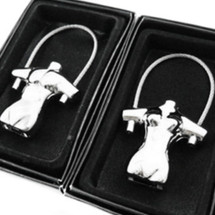 kilofly Keychain Pair - for Lovers - Strawberry & Banana