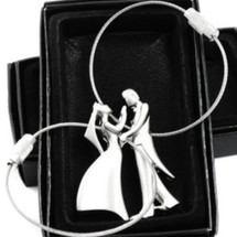 kilofly Keychain Pair - for Lovers - Cheesecake Brownie